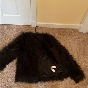 Boohoo faux fur jacket